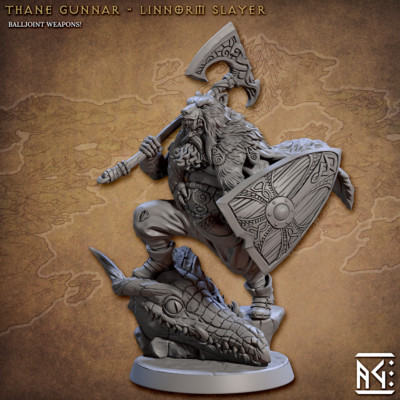 Nordischer Held - Barbar / Kämpfer - Artisan Guild Fantasy Dungeons and Dragons