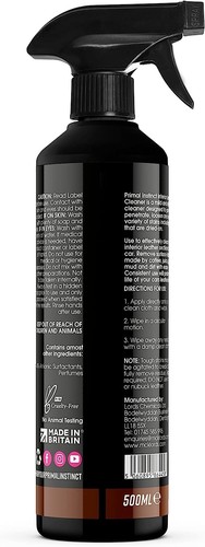 Primal Instinct Pulitore Pelle Auto | Sedili Restauri e Condizioni, 500 ml - Foto 2 di 4