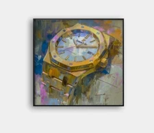 ⌚ Audemars Piguet Giclée "Framed" 🖼️| Museum Art Print 24x24 | COA 💥 A76