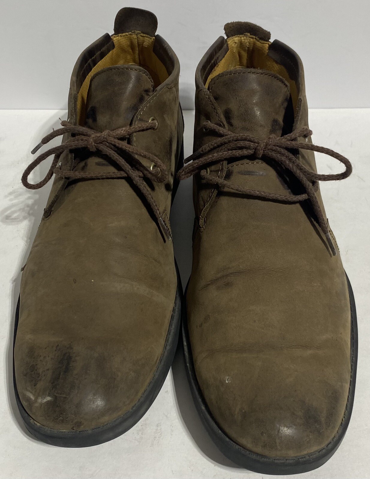 Timberland Mens Earthkeepers Chukka Boots Brown Leather Lace Up