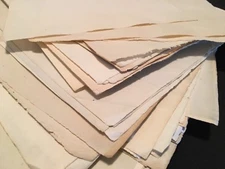 BLANK RESTORATION PAPER 1800s