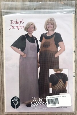 Today's Jumper 0522 A Little More Effect Sewing Pattern Size S-M-L-XL Uncut
