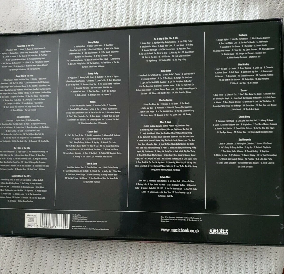 ULTIMATE POP COLLECTION - 20 CD BOX SET - BOB MARLEY, TAVARES... SEALED - Image 3 of 4