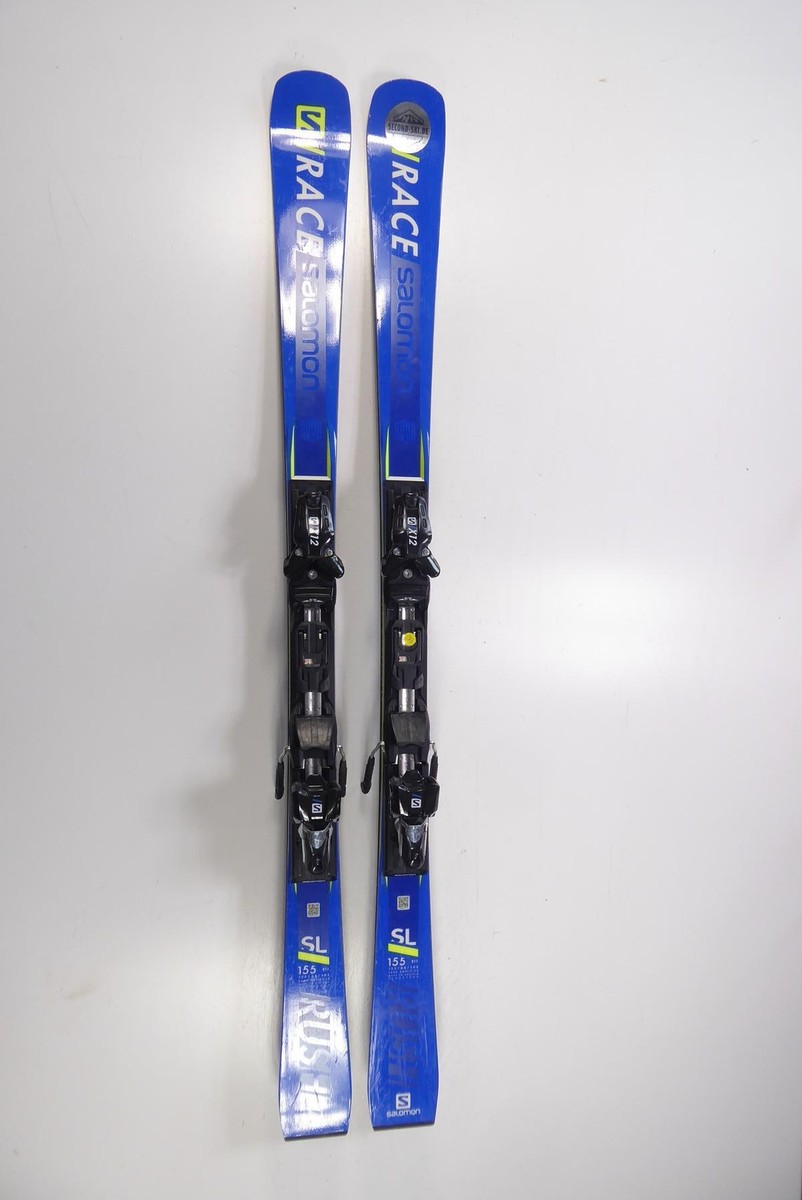 SALOMON S-Race Rush SL Ski Länge 155cm (1,55m) inkl. Bindung! #673