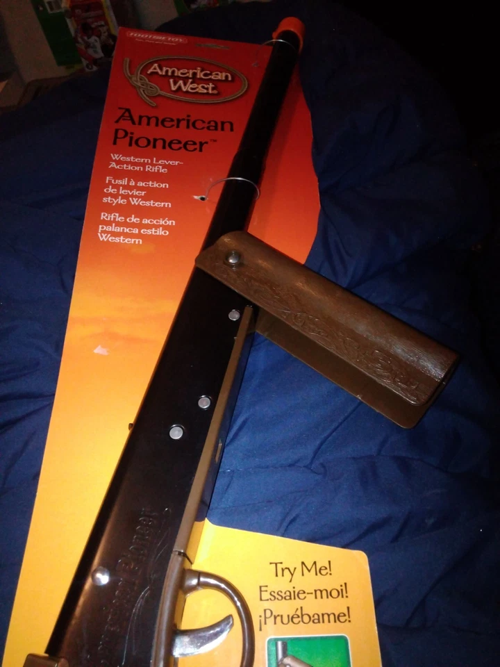 Tootsietoy American West Pioneer 2004 30" bomba pistola western metal rifle juguete Foto 2 de 4