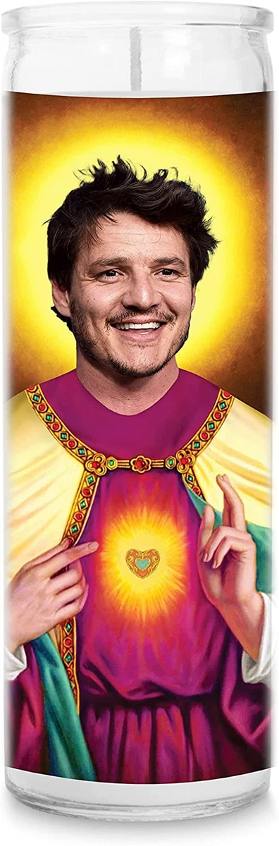 Pedro Pascal Celebrity Prayer Candle - Pablo Funny Saint Candles - Narco  Votive