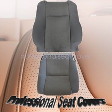 Replacement For 09-15 Toyota Tacoma Driver Bottom Top Cloth Seat Cover Gray Replacement For 09-15 Toyota Tacoma Driver Bottom Top Cloth Seat Cover Gray