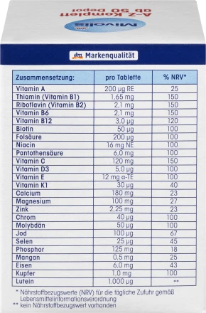 Mivolis Nahrungsergänzungsmittel - Multivitamine & Mineralstoffe von DM - Bild 13 von 61