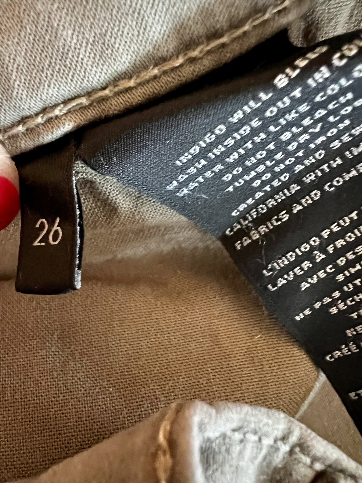 J Brand Alana High Rise Crop in Sateen Sliver Sage Green size 26