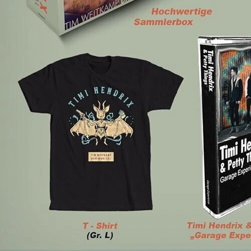 TIMI HENDRIX  Tim Weitkamp * LTD.BOX T-Shirt + 3x CD+TAPE Trailerpark ALLIGATOAH - Bild 2 von 4