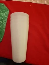 4 Pack Tumbler 37oz White Color