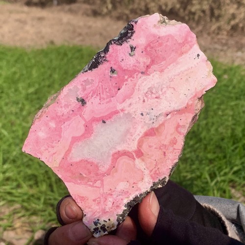 301G Natural Cobalto Calcite graininess Crystal Mineral specimen Healing-Congo - 第 21/24 張圖片