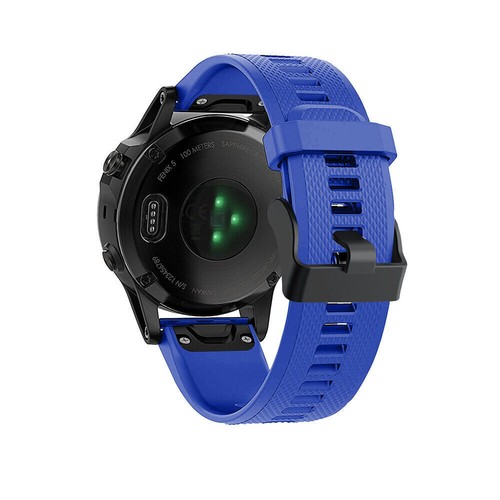 For Garmin Fenix 7 7X 7S 6 6X 6S 5 5X 5S D2 Quick Fit Silicone Strap Wrist band - Picture 35 of 37
