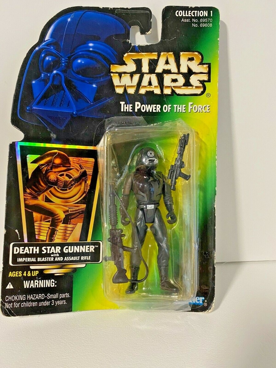 スターウォーズ ベーシックフィギュア　THE POWER OF THE FORCE　デス・スター　ガンナー Hasbro Star Wars The Power of the Force Death Star Gunner