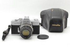 Read NEAR MINT Minolta SRT 101 Film Camera MC rokkor PF 55mm F/1.7 From JAPAN
