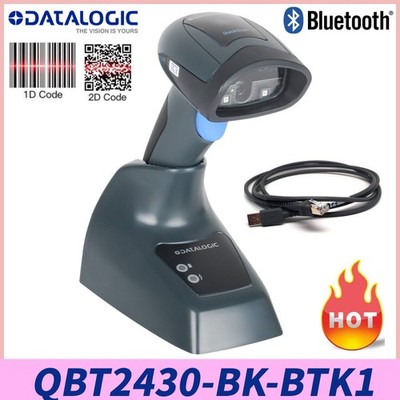 Datalogic QBT2430-BK-BTK1 1D/2D Handheld USB Bluetooth Wireless Barcode Scanne