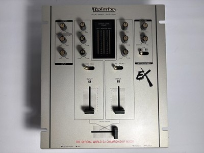 Technics SH-EX1200 Silver DJ Mixer 2 Channel DMC Scratch Battle | eBay