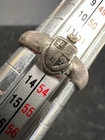 925 Sterling Silver Highschool College or Sorority Ring Size 6.25 **READ**