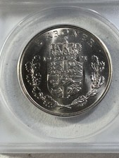 1971 Denmark 5 Kroner Graded MS 65 by ANACS