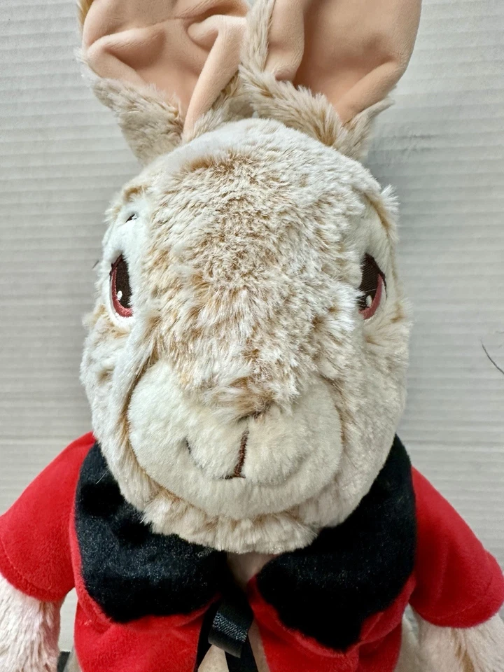 DanDee Peter Rabbit 20” Rabbit Plush Red Coat Super Soft EUC - Image 4 of 4