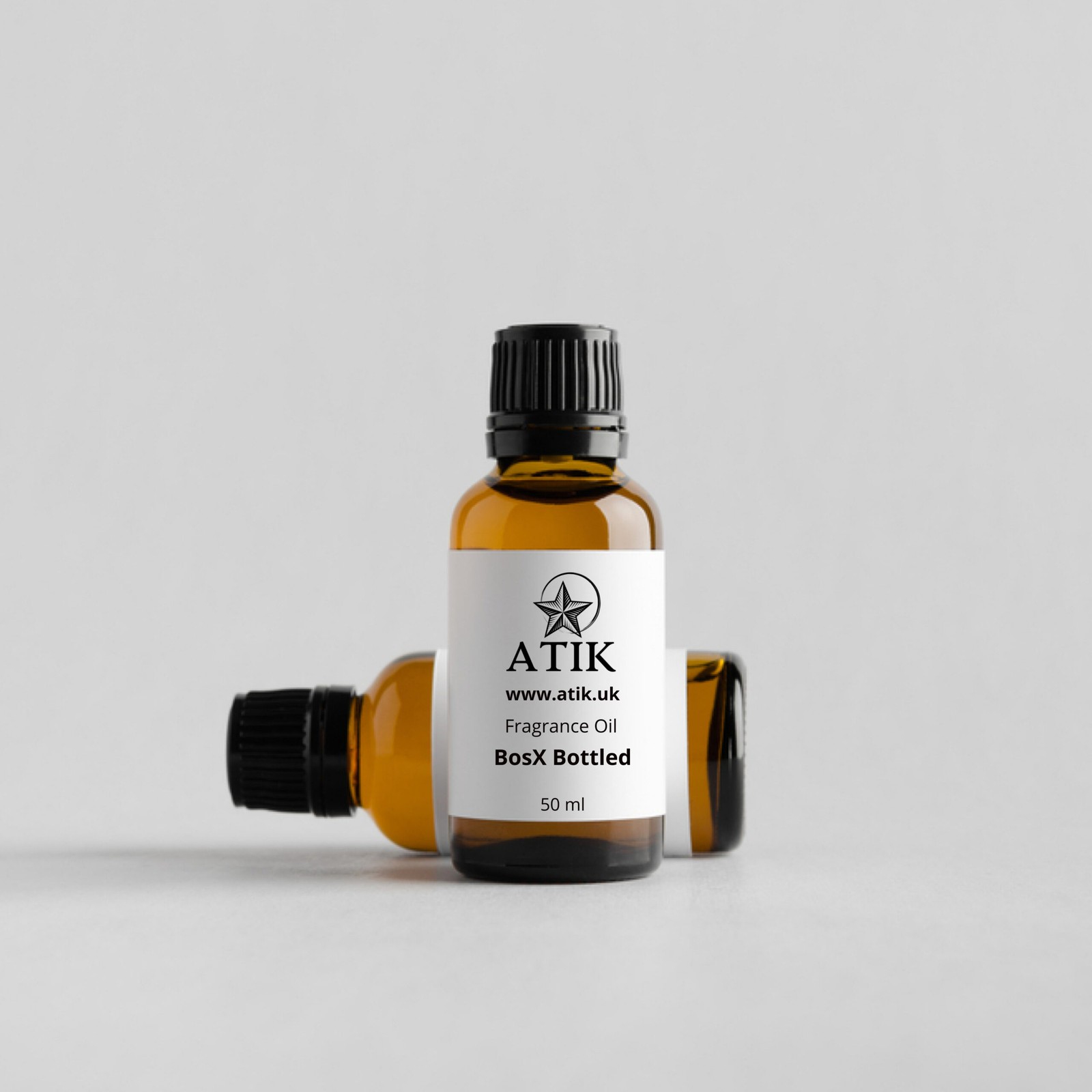 BosX27 Bottled Fragrance Oil – Fresh Citrus & Musk Scent for Home