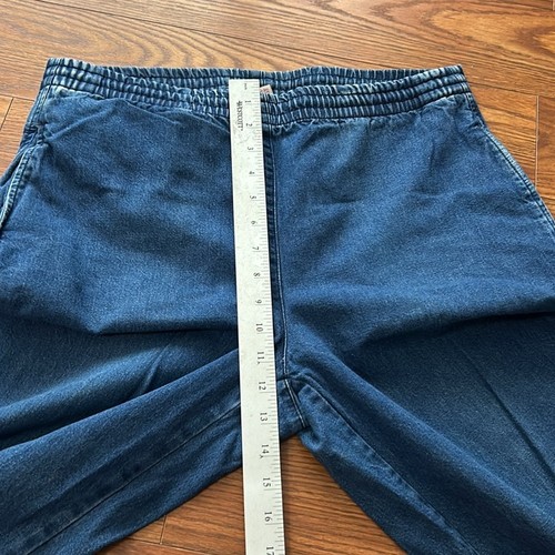 Raro jeans vintage Calvin Klein fine anni 70 primi anni 80 made in USA denim pull on 33 - Foto 8 di 9
