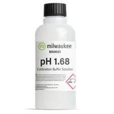 Milwaukee MA9001 pH 1.68 Calibration Solution, 