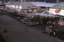 #XX152-b Old 35mm Slide Photo- Ship Dock -San Pedro California- 1966