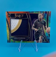 2023-24 Panini Select - Jumbo Rookie Swatches Jordan Hawkins Tie-Dye /25 (RC)