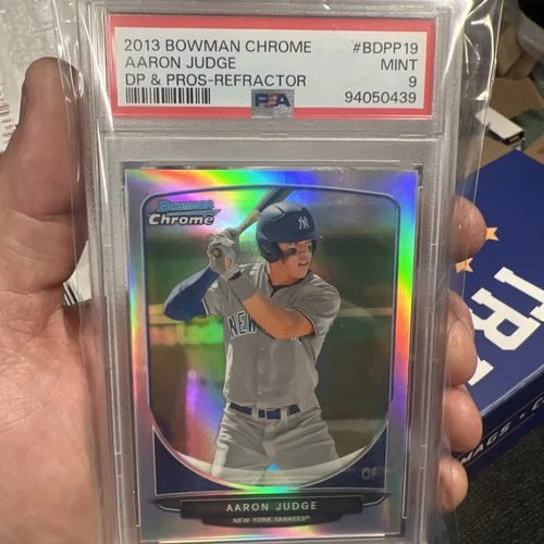 2013 Bowman Chrome Draft Picks & Prospects Aaron Judge #BDPP19 Refractor PSA 9