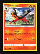 torracat pokemon card Litten, and Incineroar V Lot - 19 Cards Uncommon Card Type Torracat (Deluxe Pack: ex #81/379,