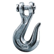 Chicago Hardware 4-1/2" L Zinc-Plated Steel Drop Forged High-Test Chain Hook