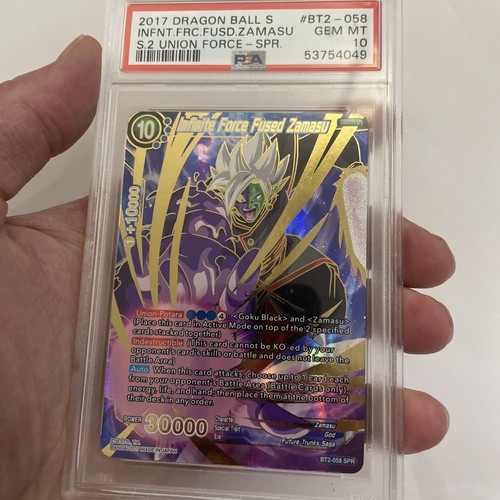 2017 Infinite Force Fused Zamasu [SPR] #BT2-058