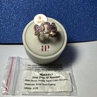 Bomb Party Ring Sz 6 “First Days of Summer” Purple Topaz on Rose Gold Link Ring  — photo 1