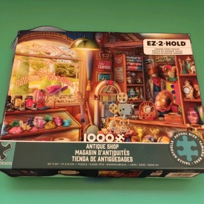 Ceaco Antique Shop 1000 pc EZ 2 Hold Eduard 2023 Complete Jukebox Victrola NIB 