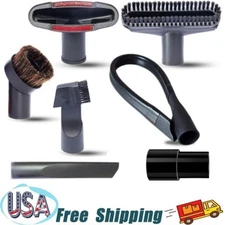 7PCS For Shop Vac 32mm(1 1/4in) Vacuum Attachments Dusty Brush & Crevice Kits US