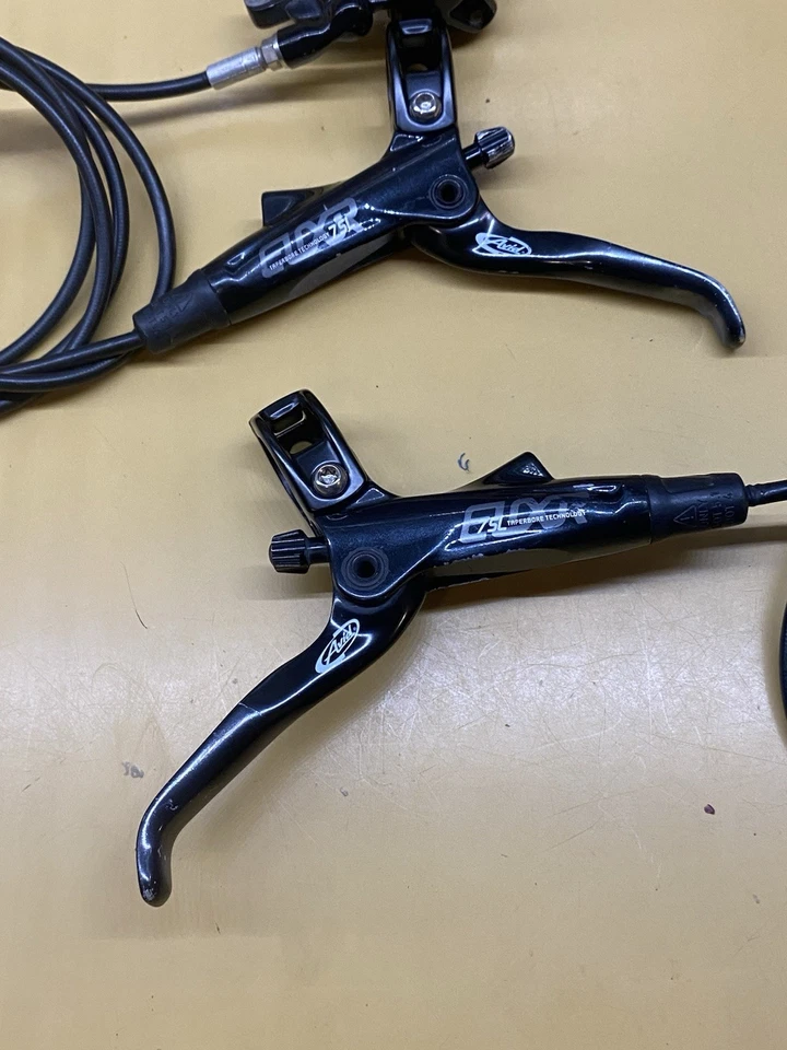 Set freni a disco idraulici anteriori posteriori Black Avid Elixir 7 SL adattatori rotori 185 mm - Immagine 4 di 4