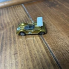 Vintage 1968 Hot Wheels Redline Chaparral 2G- Gold with Spoiler