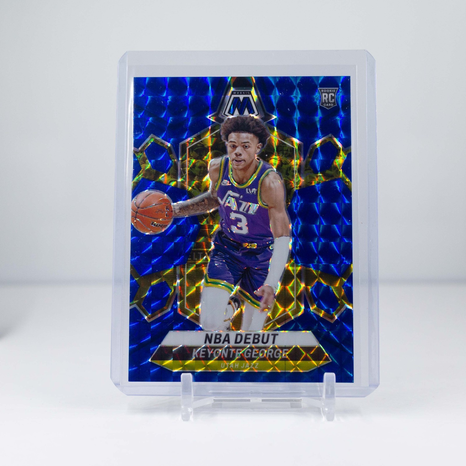 2023-24 Mosaic Keyonte George BLUE MOSAIC RC /199 | NBA Debut Jazz Rookie