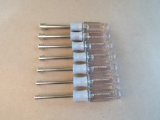 Vtg Craftsman 7 Pc Nut Driver Metric Usa Clear Handle Work Well - Nice -read