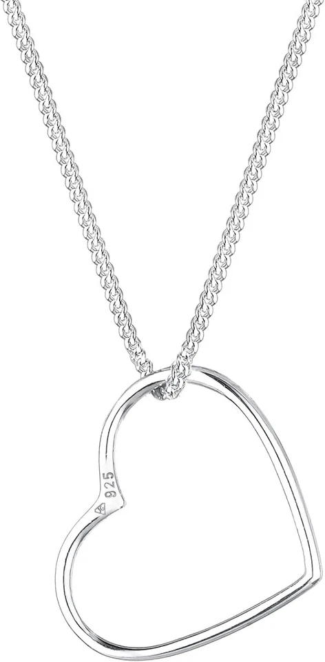 Collana Donna Ciondolo Cuore Filigrana in Argento Sterling 925 - Immagine 4 di 4