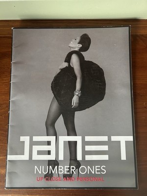 Janet Number Ones Up Close And Personal Tour Book