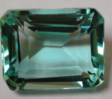 AAA  92.10 Ct. Large Aquamarine Emerald Cut Loose Gemstone Gift for Women/Her