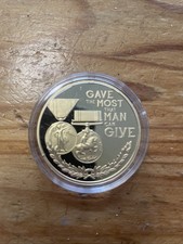 Westminster Coin “Gave The Most That Man Can Give”