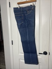Levi  s Orange Tab Straight Leg 70-80  s 36x30 Starched 100 Cotton USA