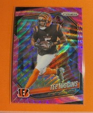 2025 Panini Prizm Tee Higgins Pink Wave #13