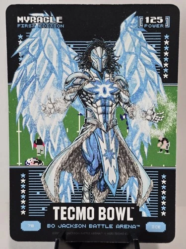 Bo Jackson Battle Arena Tecmo Bowl MYRACLE Ice #78 - Jahmyr Gibbs