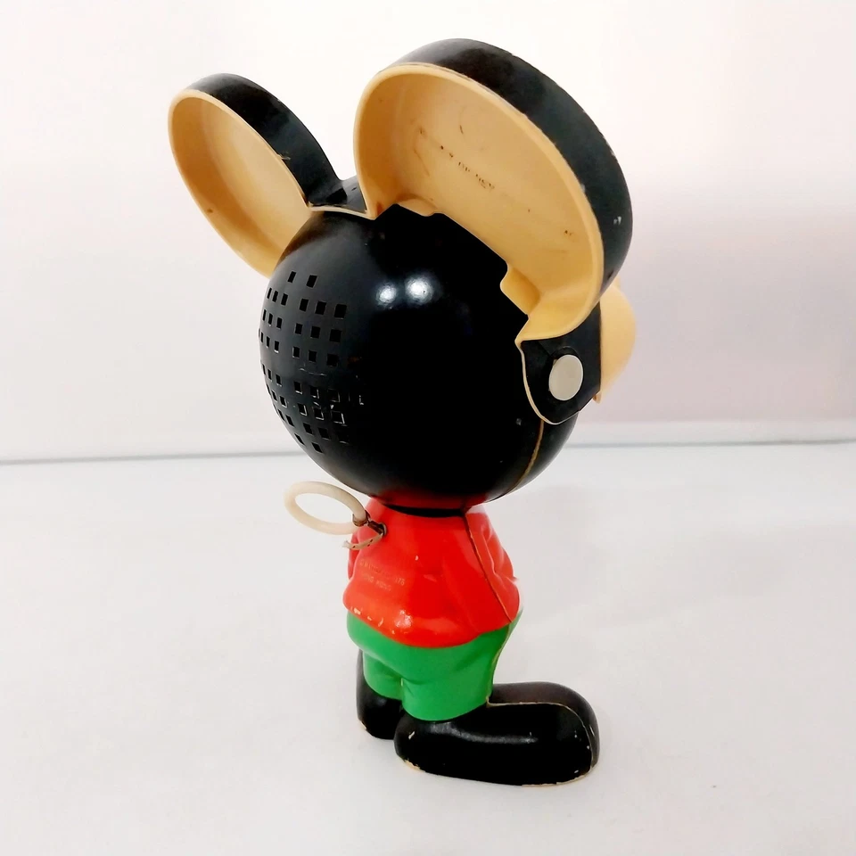 Disney Mickey Mouse Vintage Talking Toy Figure Collectable 18cm - Image 4 of 4