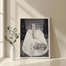 Marilyn Monroe Poster, Bombshell, Vintage Fashion Magazine Poster, Retro Fashion