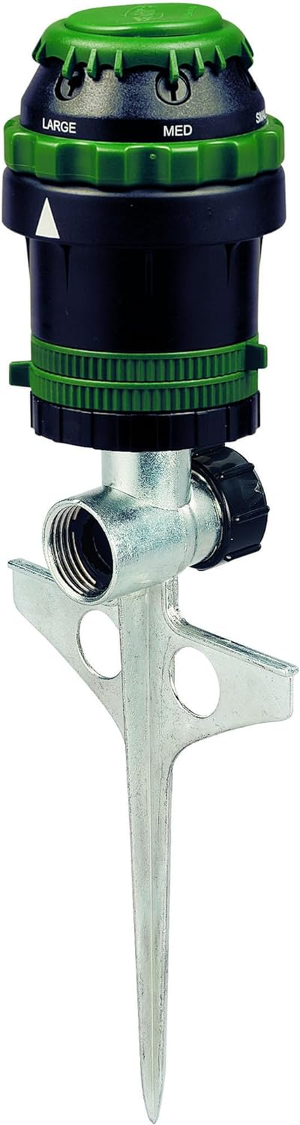58573N H2O-Six Gear-Drive Sprinkler on Metal T-Spike